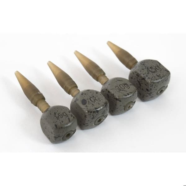 Plomber - PRESTON - Ics In-Line Match Cube - Pack om 2 - 15 g - Brun