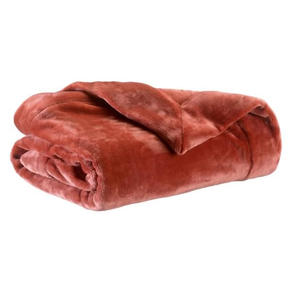 Rutig Pläd sienna 150 x 200 cm Vivaraise