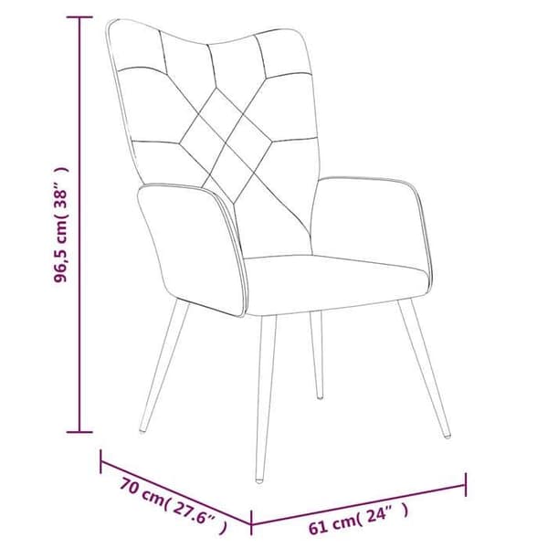 vidaXL Avkopplingsfåtölj med fotpall Patchwork Tyg 328198