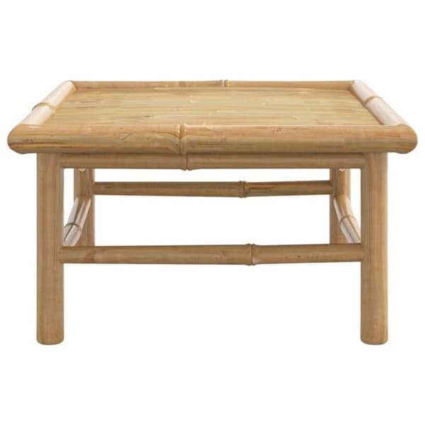 vidaXL Trädgårdsbord 65x55x30 cm Bambu 362282
