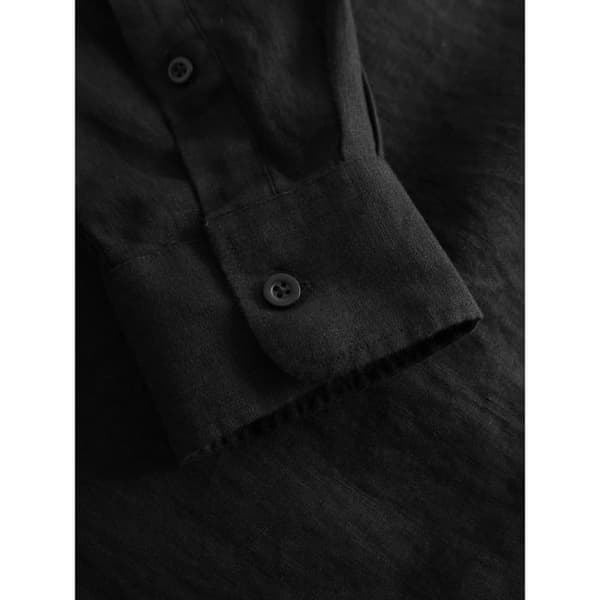 Långärmad linne skjorta KnowledgeCotton Apparel