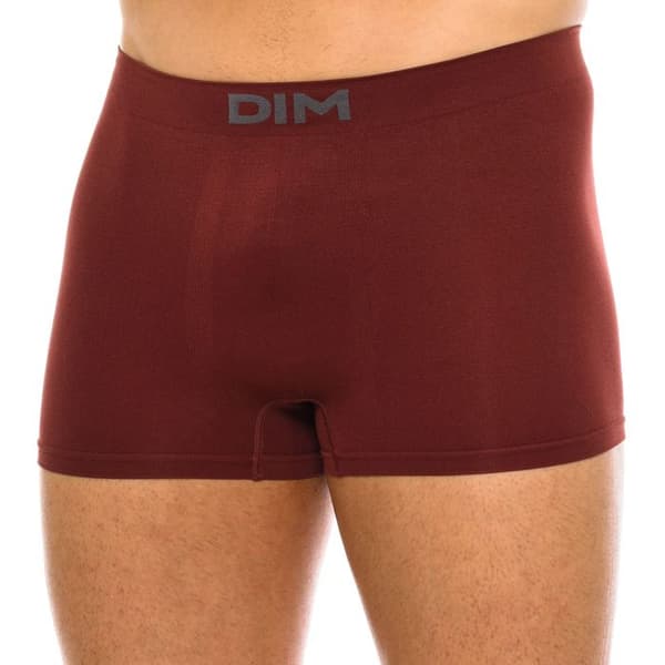 Pack av 2 Unno Basic sömlösa boxers D05HH för män - Grå vinröd