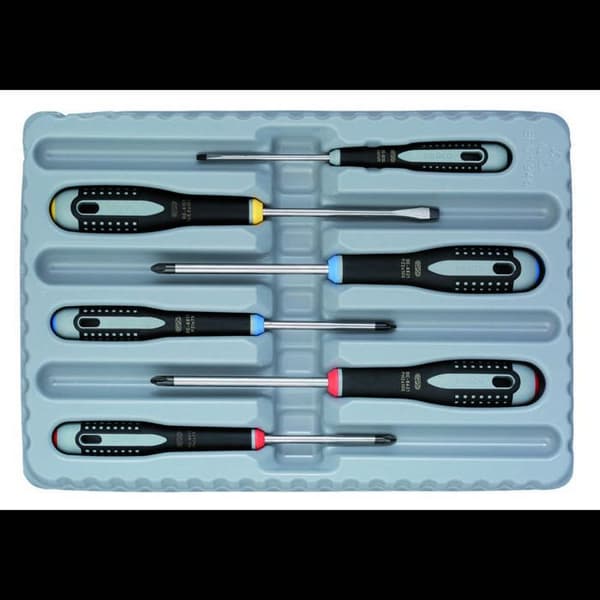 SET MED 6 ERGO PZ-PH-SKRUVDRÄCKARE BAHCO