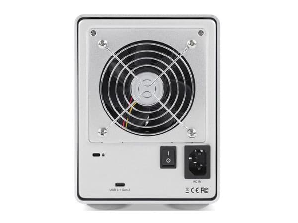 RAID-kapsling - OWC - Mercury Elite Pro Quad - USB-C och USB-A - Aluminium - 4 fack