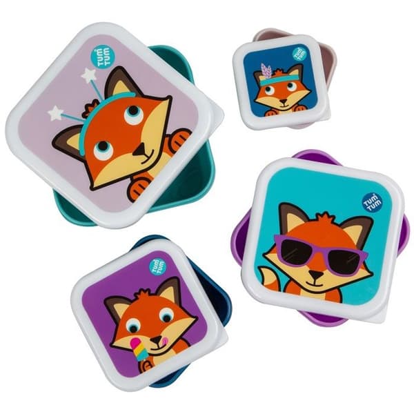 Set med 4 holkar Felicity Fox - TUMTUM