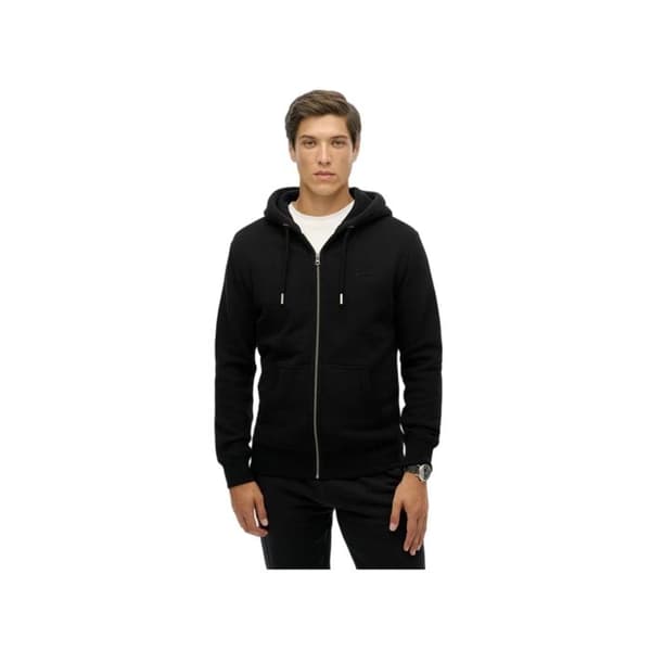 Sweat Superdry Herr Vintage Svart Bomull