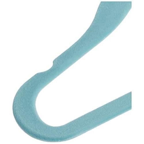 Amazon Basics Sammetshängare för barn, blå, 30-pack