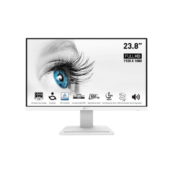 PC-skärm - MSI - Pro MP243XWDE - 24" IPS - FHD 1080p - Vit