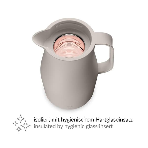 Isolerad kanna ECONSCIOUS, 1 liter, beige