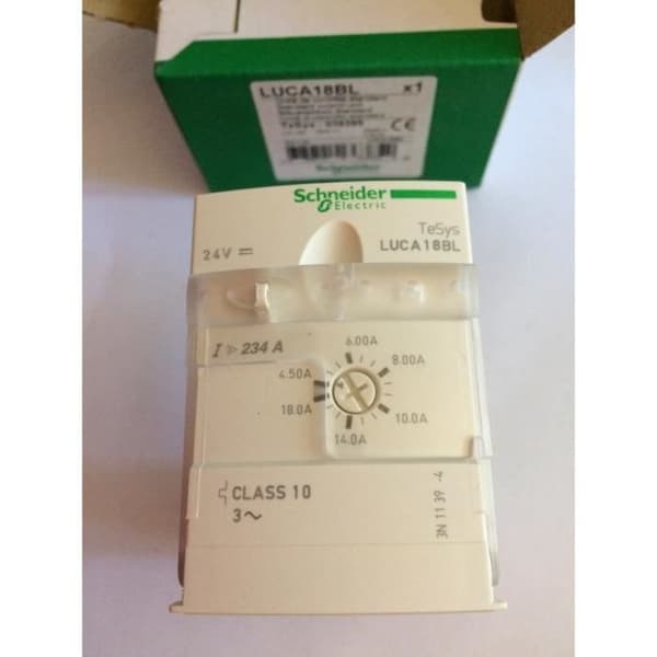 SCHNEIDER ELECTRIC - LUCA18BL - ENHET 4,5-18A 24V DC CTRL STANDARD CL 10