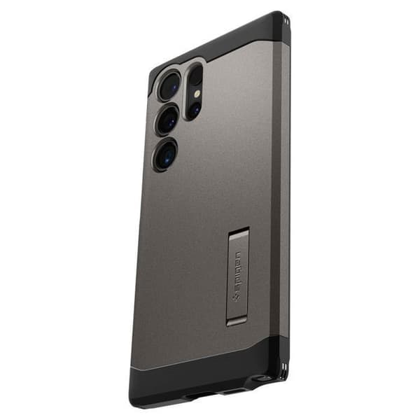 Coque Spigen Tough Armor för Samsung Galaxy S24 Ultra (stålgrå)