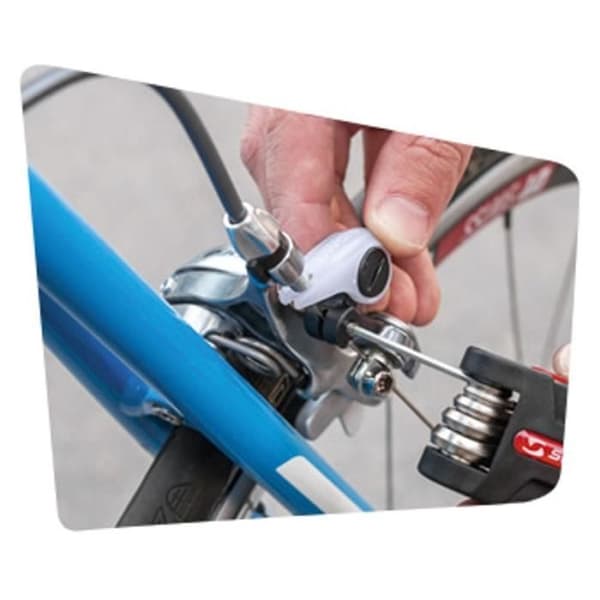 Bromsljus Bakljus - SIGMA - Syns - Montering på cykeln - Grön