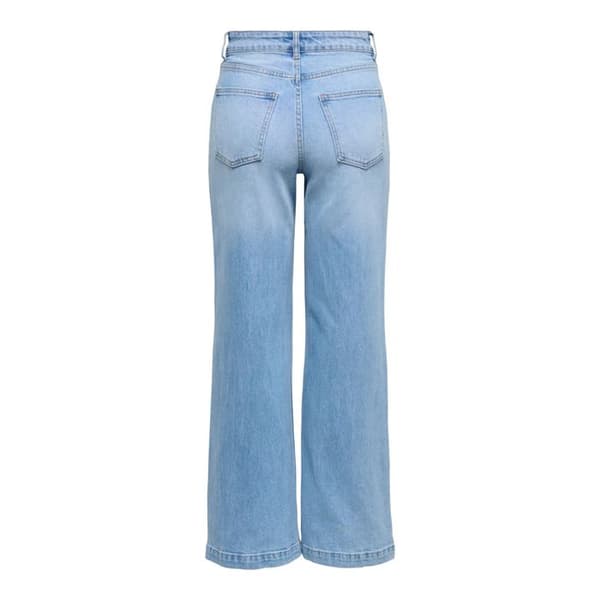 Jeans med vida ben för kvinnor Only Hope - ljusblå denim