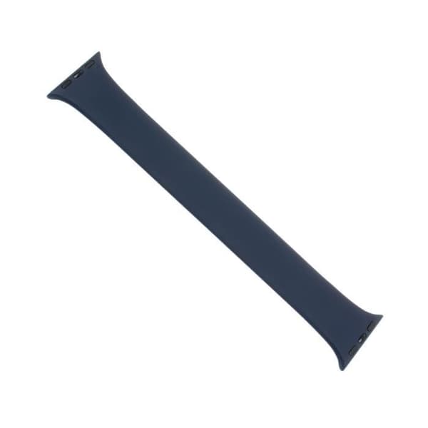 Elastisk silikonarmband FIXED silikonrem för Apple Watch 42-44-45mm, storlek S, blå