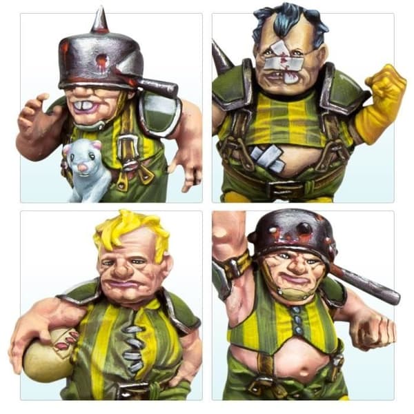 Samlarfigur - GAMES WORKSHOP - The Greenfield Grasshuggers - Plast - 12 år - Grå