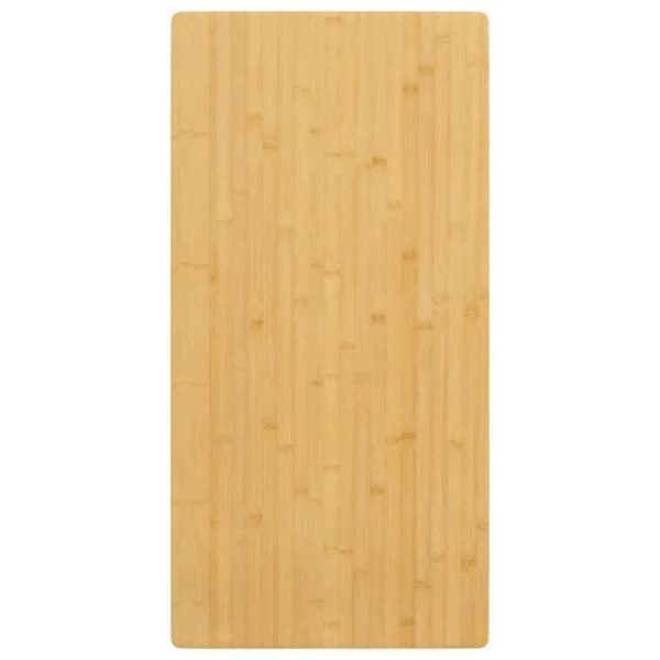 vidaXL Bordsskiva 50x100x4 cm Bambu 3154996