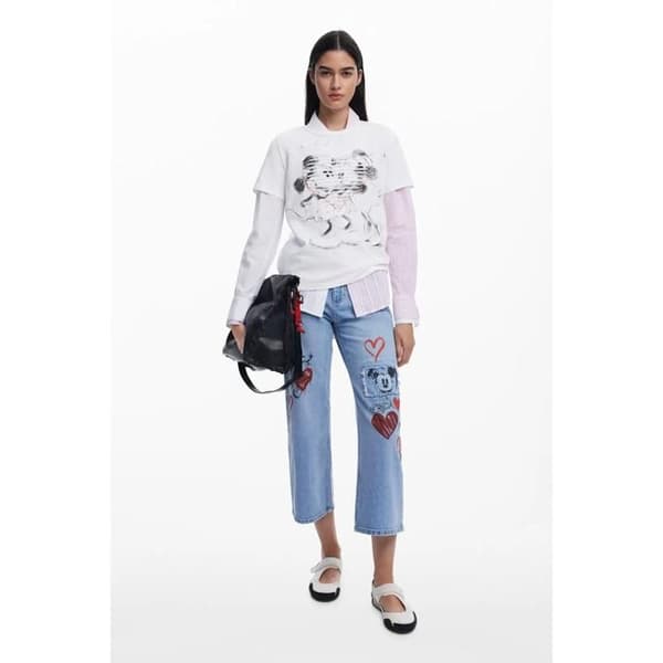T-shirt dam Desigual Mickey
