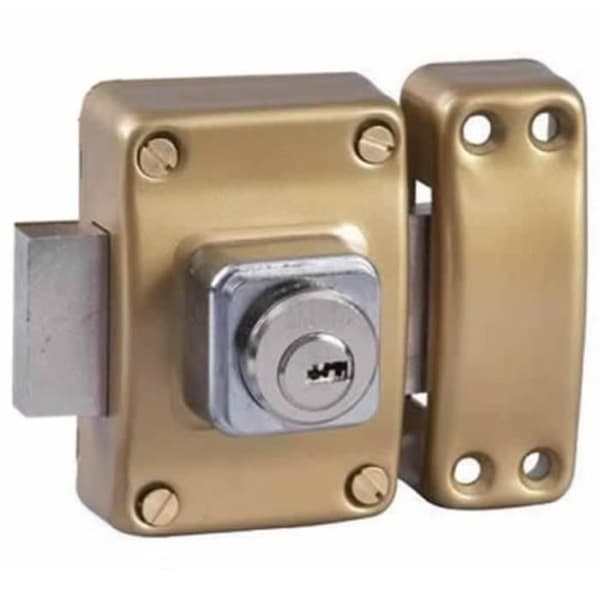 Säkerhetslås för dörr med cylinder 40 mm Alpha Bricard