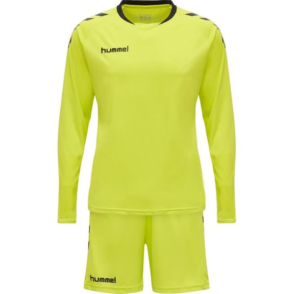 Målvaktsset Hummel hmlCORE - neon gul
