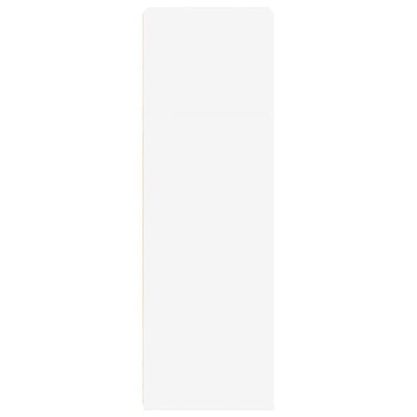 vidaXL Buffé hög vit 45x41x124 cm ingenjörsträ 846390