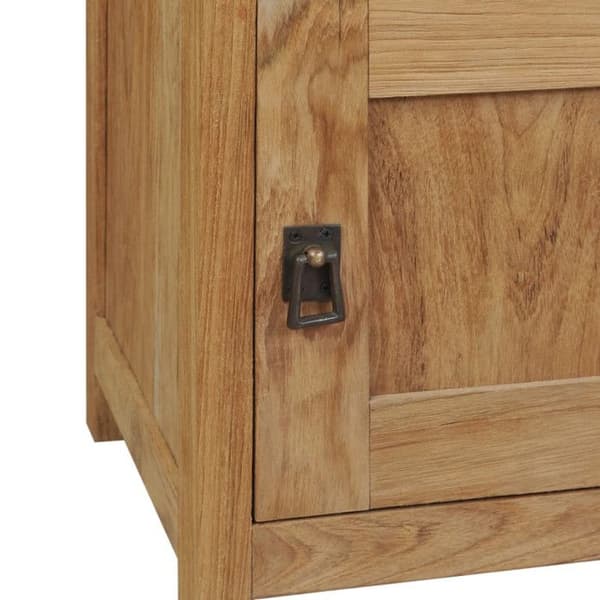 vidaXL Solid Teak Sängbord 40x30x50 cm 244484