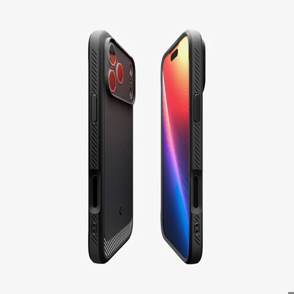 Coque Rugged Armor MagSafe Apple iPhone 17 Pro Max - Matt Svart