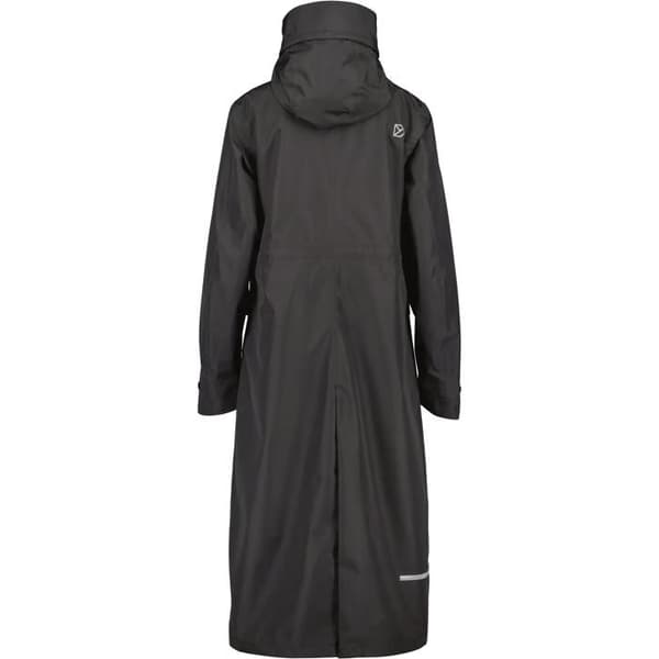 Lång parkas dam Didriksons Nadja 4 - svart