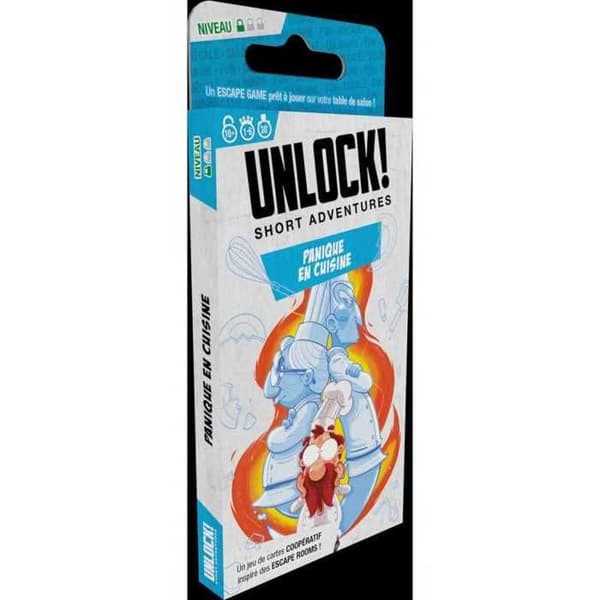 Pack scenario ASMODEE Unlock! Kortäventyr Panik i köket