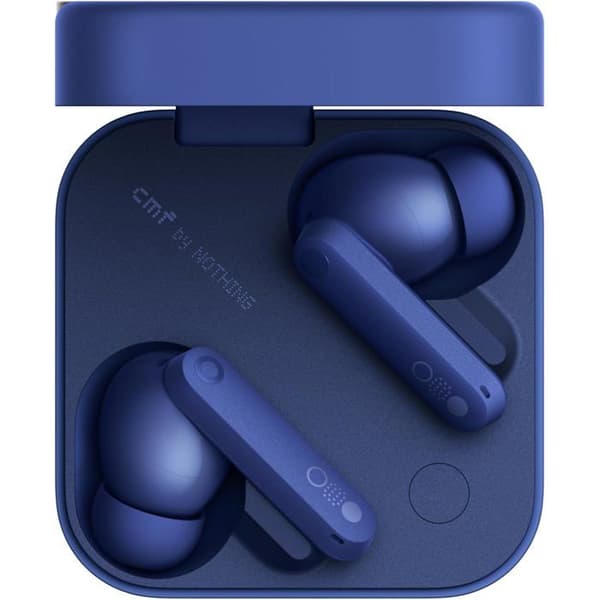 CMF BY NOTHING Buds Pro 2 — Trådlösa hörlurar Hi‑Fi ANC 50 dB, 6 mikrofoner, Blå
