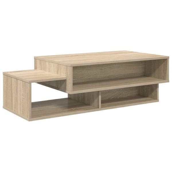 Soffbord - VIDAXL - Sonoma-ek - Ingenjörsträ - Rektangulär - 105x50x32,5 cm