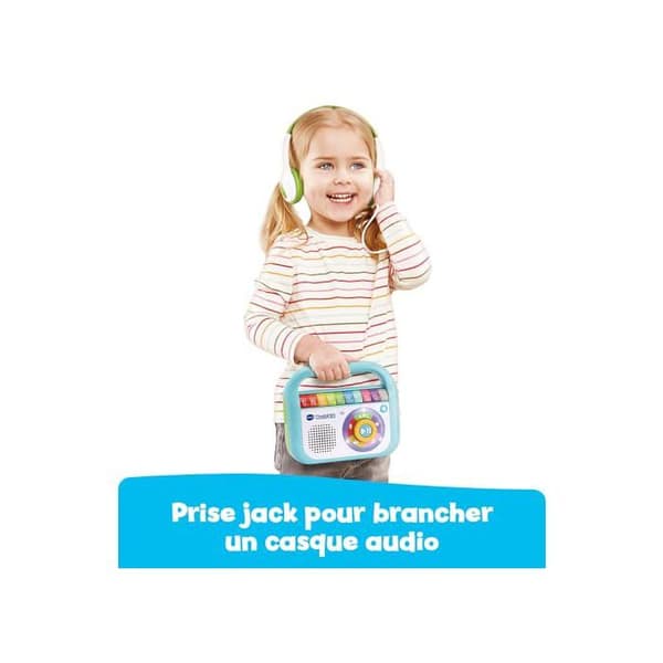 Musikspelare Barn - VTech - Musik 'Kid Bleu - Bluetooth - Sånger och Melodier'