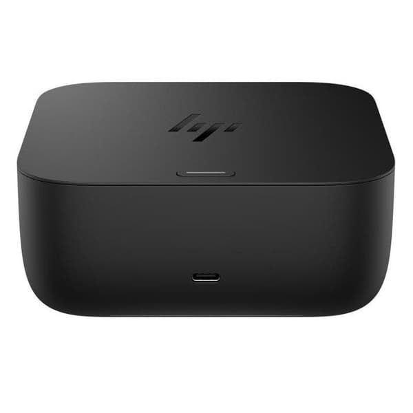 HP USB-C 100W G6 Dock Med USB 3.2 Gen 2 (3.1 Gen 2) Typ-C Svart