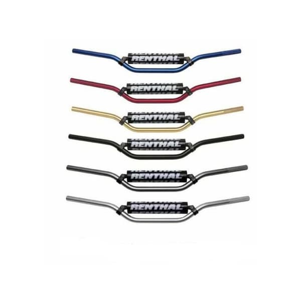 GUIDON RENTHAL MINI CROSS SILVER