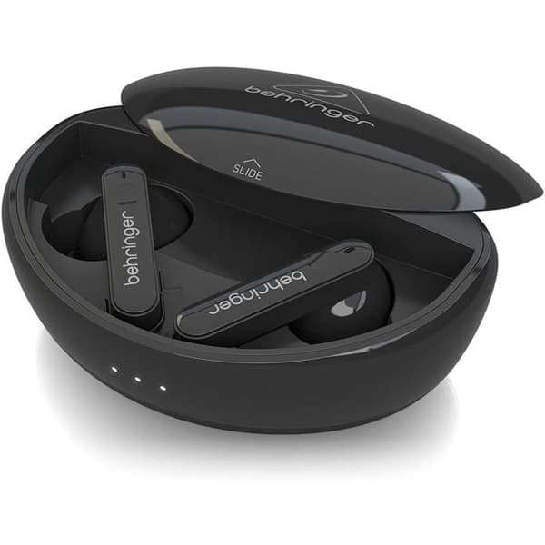 Hörlurar - BEHRINGER - T-BUDS - Aktiv brusreducering - Trådlös Bluetooth - Svart
