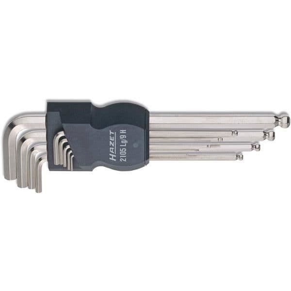 Hazet L-nyckelsats nr 2105Lg/9H, ...