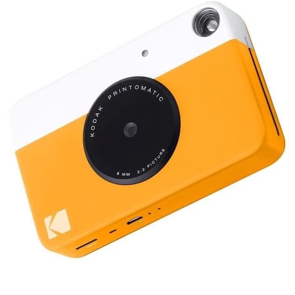 Instant Print Digital Camera - KODAK - Printomatic - Gul