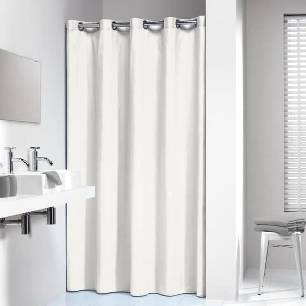 Duschdraperi - SEALSKINZ - SealSkin 180x200 cm - Polyester - Vit - Modernt - Design