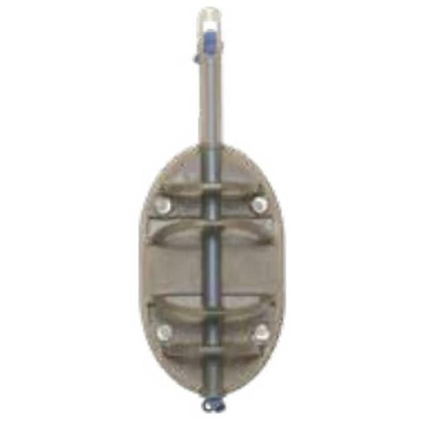 Elastisk foderform - Preston Innovations - Platt - Brun - Platt botten - Genomskinlig