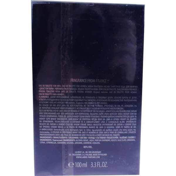 Eau de toilette - LA RIVE - Just on Time - 100 ml - Träig - Glasflaska
