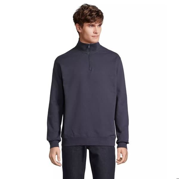Sweatshirt 1/4 zip hög krage Sol's Conrad