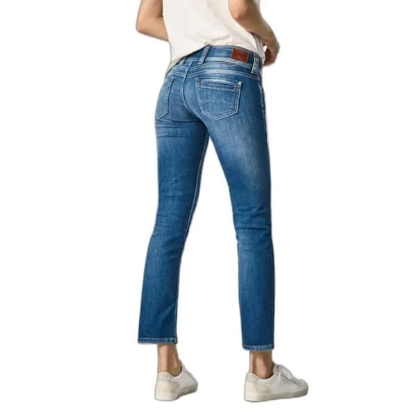 GEN Wide Jeans Blå