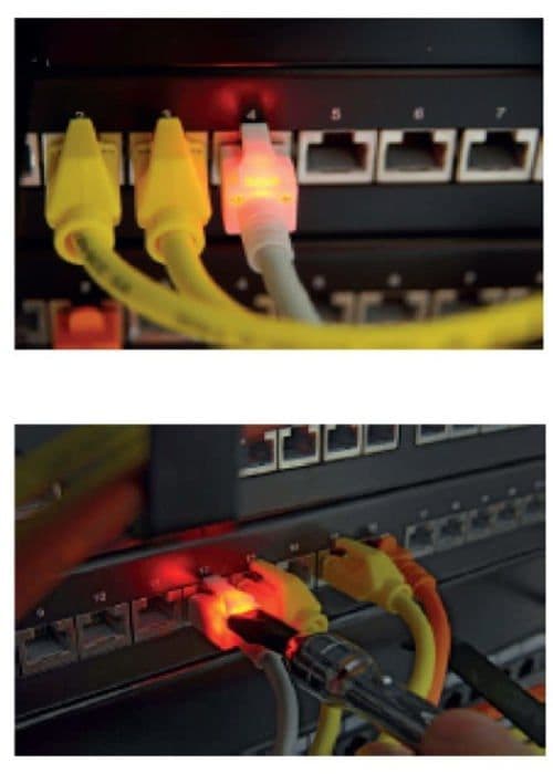 RJ45 patchkabel EFB-ELEKTRONIK S/FTP Cat.6 0,5 m VC LED - 10 Gbps, grå