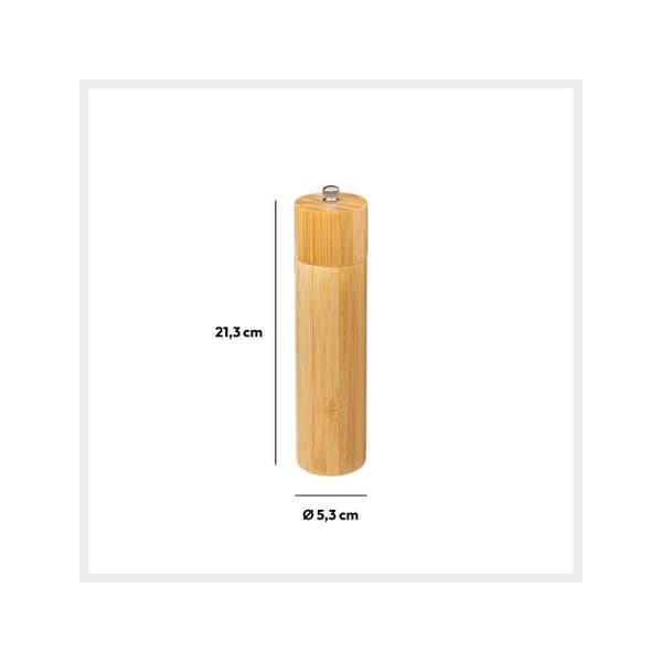 Mölla peppar/salt 225cm "Bambu" - 5 fem enkelt smart