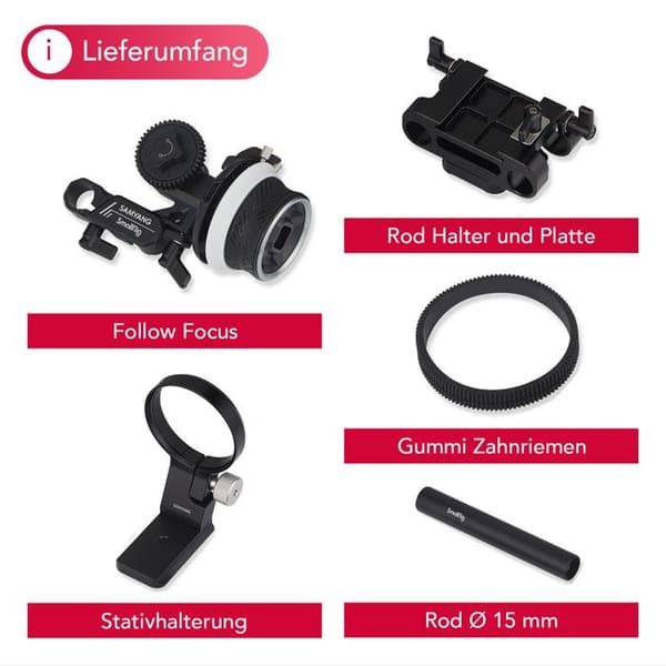 Samyang Kit Ciné för Sony E-Mount – Follow Focus pro för VDSLR MK2 e
