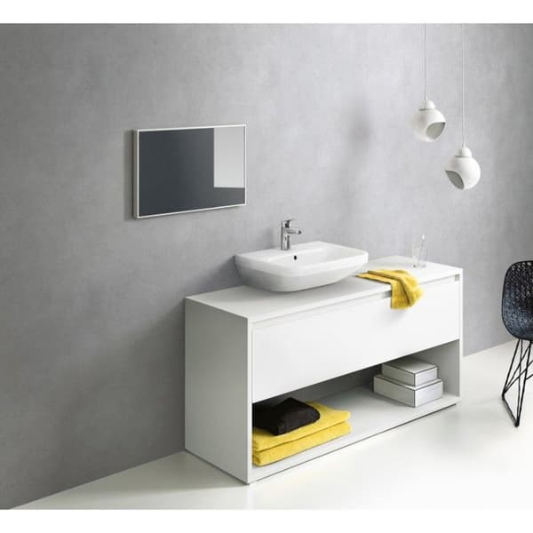 Handfatblandare - HANSGROHE - Logis 100 - Kromad - Push-Open avlopp - Vattenbesparing