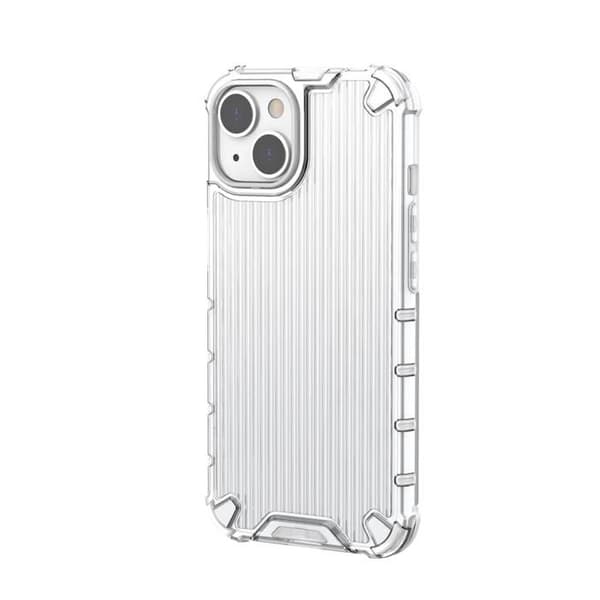 Coque - HURTEL - Ombre Protect - iPhone 14 Plus - Stötskydd - Elegant Design - Blå/Rosa Gradient