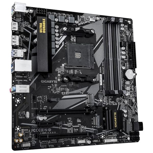 Moderkort - GIGABYTE - B550M DS3H R2 - Format Micro-ATX - Chipset AMD B550 - DDR4 & PCIe 4.0
