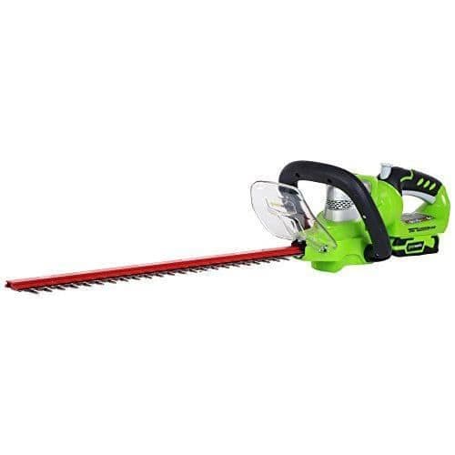 Greenworks Tools set 2200107 -a sladdlös häcksax 24 V Lithium-ion...
