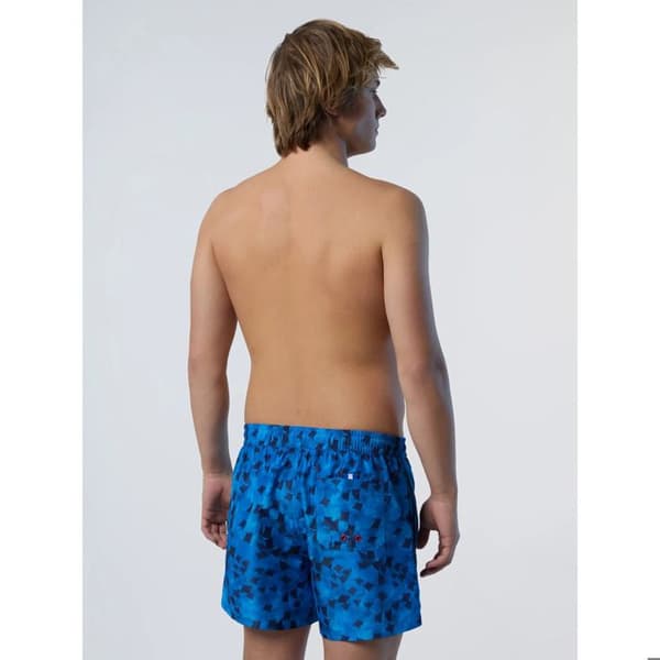Shorts med tryck i Repreve-tyg North Sails Basic Volley