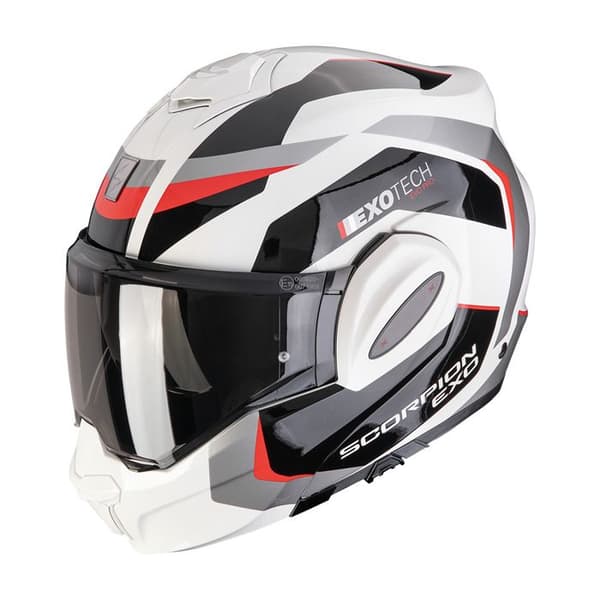 Scorpion Exo-Tech Evo Pro Acuti modulär motorcykelhjälm - Grå - 2XL (63/64 cm)
